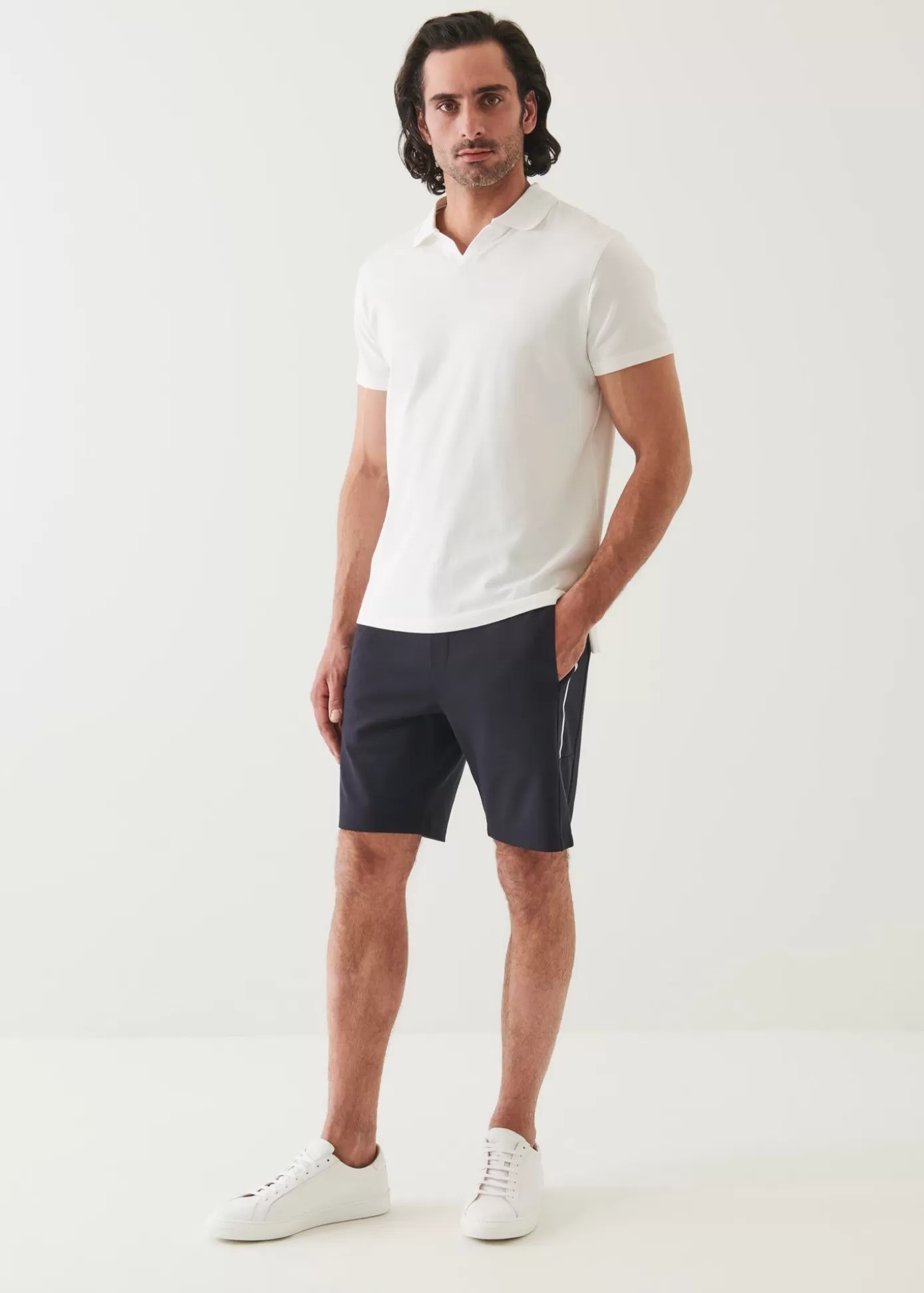 PATRICK ASSARAF Active Side Stripe Short Sale