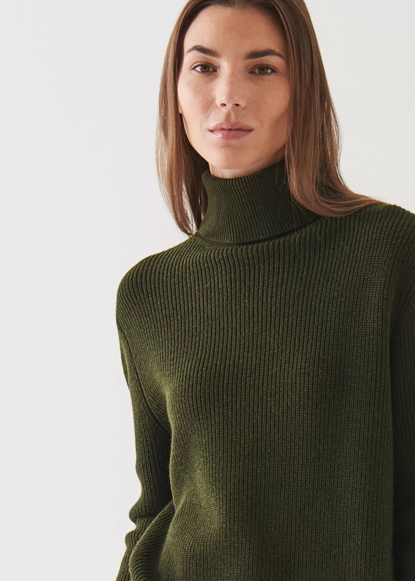 PATRICK ASSARAF Boyfriend Ribbed Turtleneck Cheap