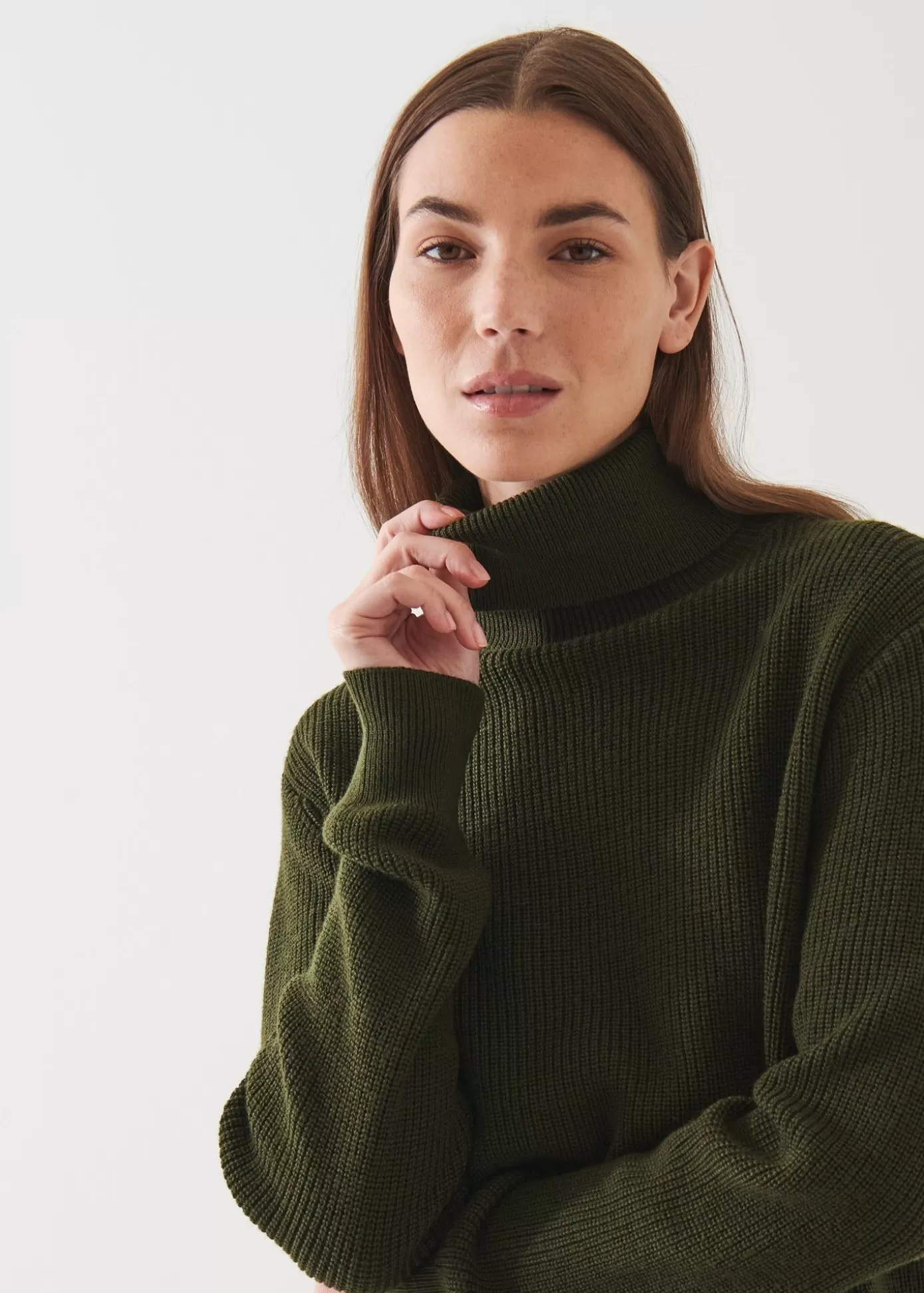 PATRICK ASSARAF Boyfriend Ribbed Turtleneck Cheap