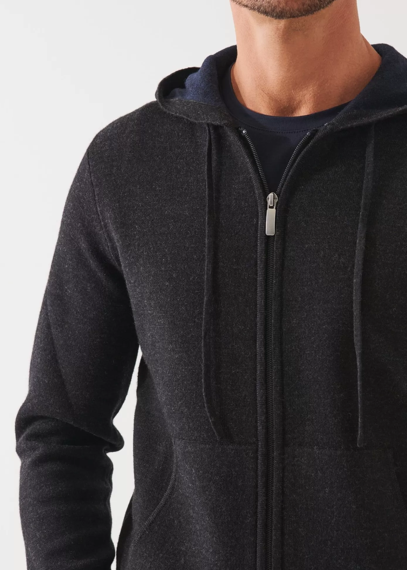 PATRICK ASSARAF Double Face Zip-Up Hoodie Online