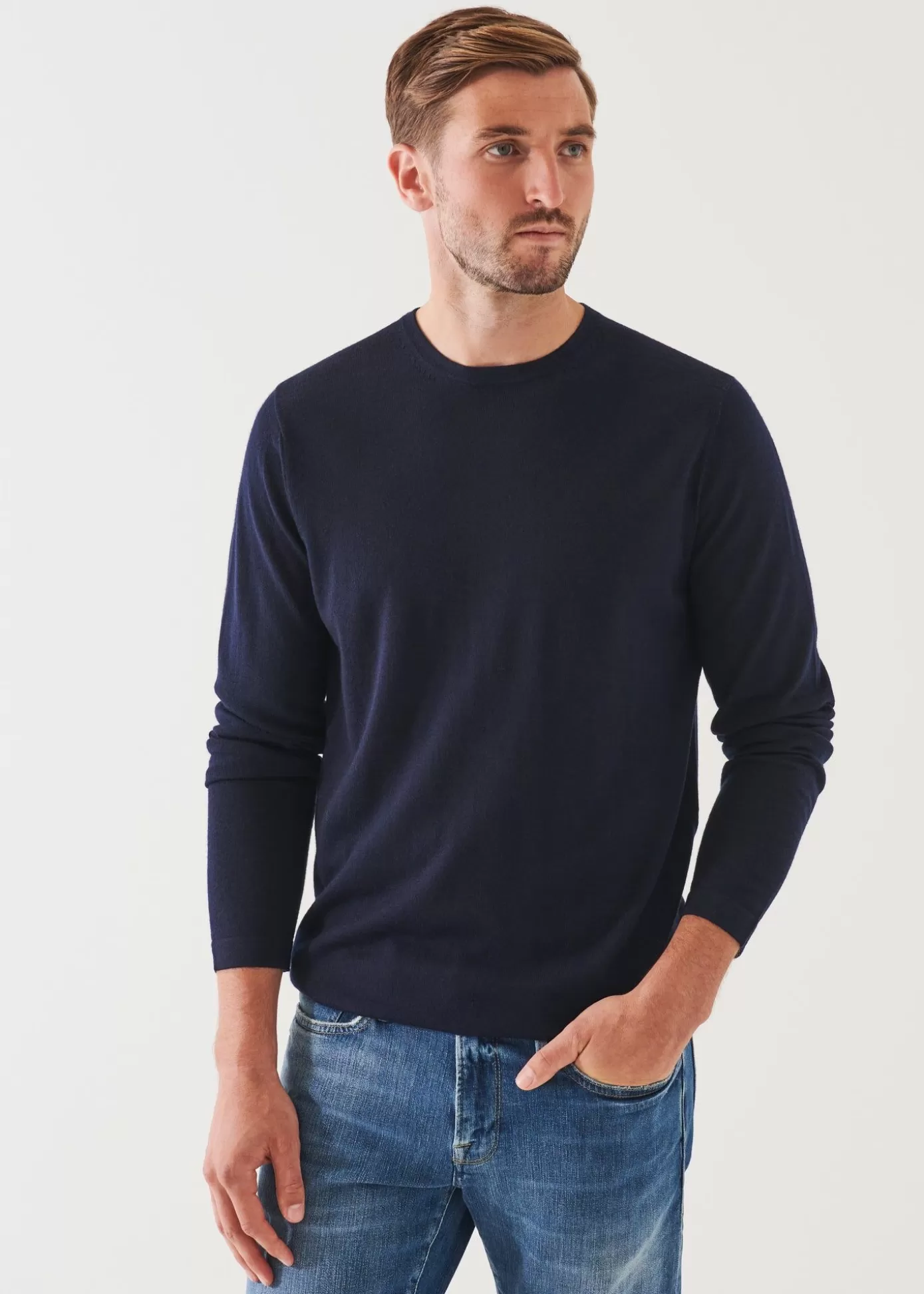 PATRICK ASSARAF Extra-Fine Merino Crewneck Sale