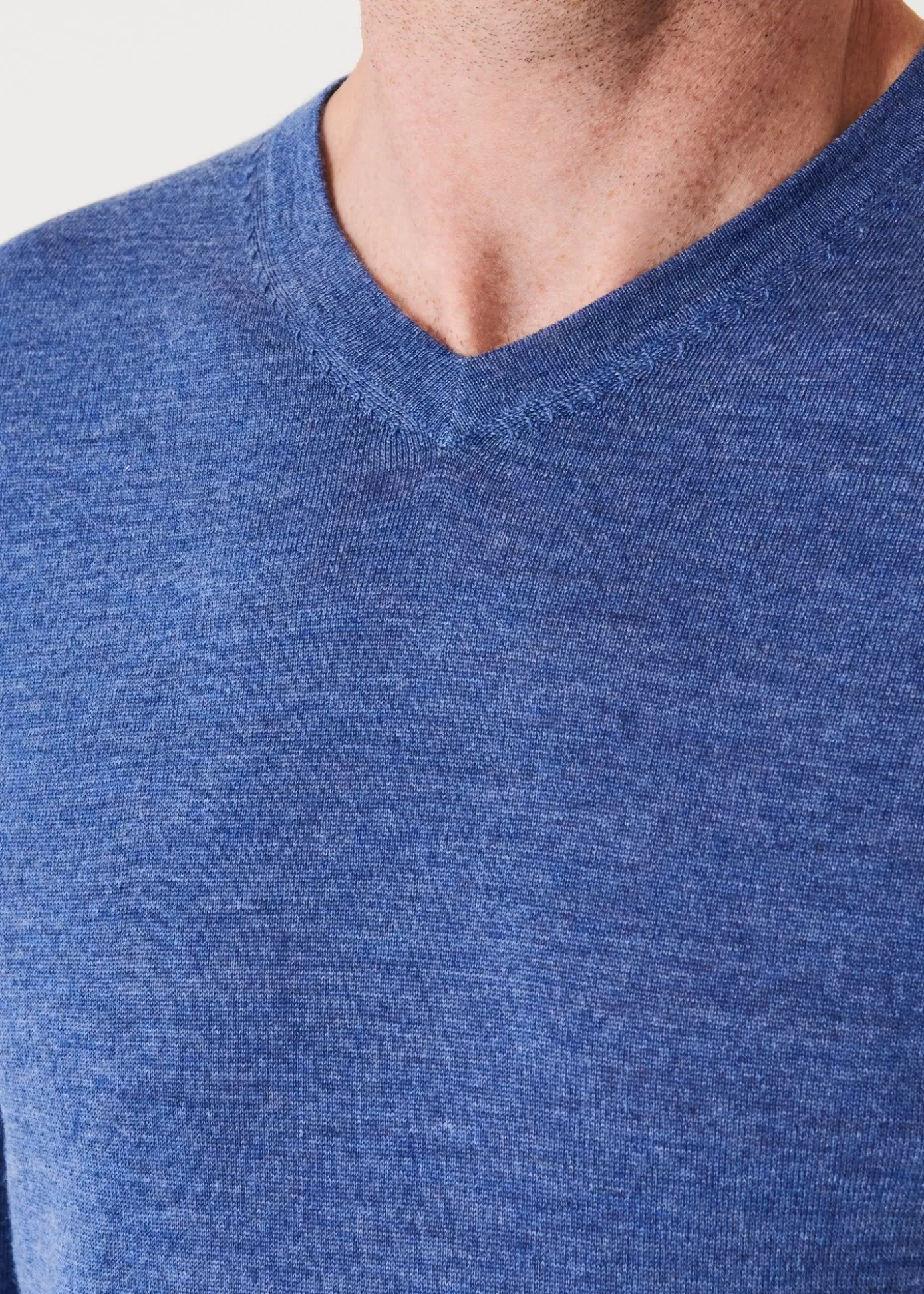 PATRICK ASSARAF Extra-Fine Merino V-Neck Cheap