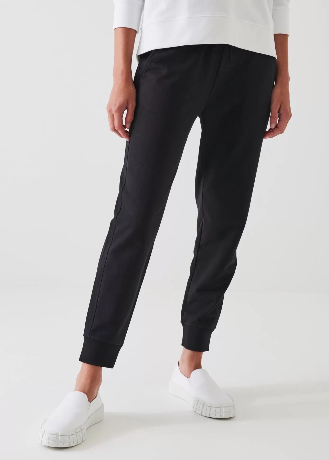 PATRICK ASSARAF French Terry Drawstring Jogger Flash Sale