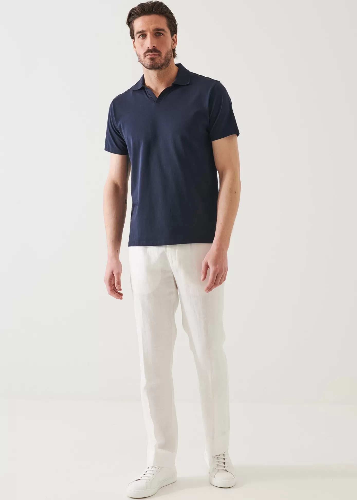 PATRICK ASSARAF Linen Pant Outlet