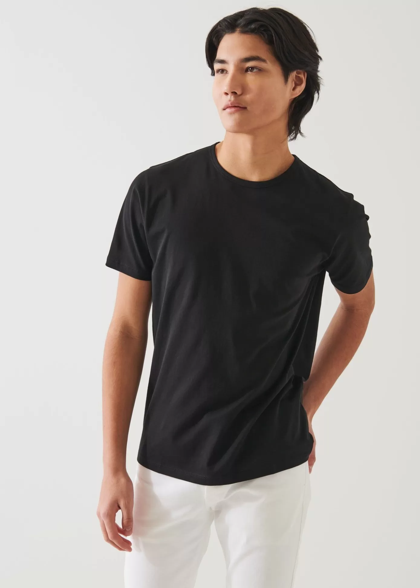 PATRICK ASSARAF Mercerized Pima Cotton T-Shirt Online