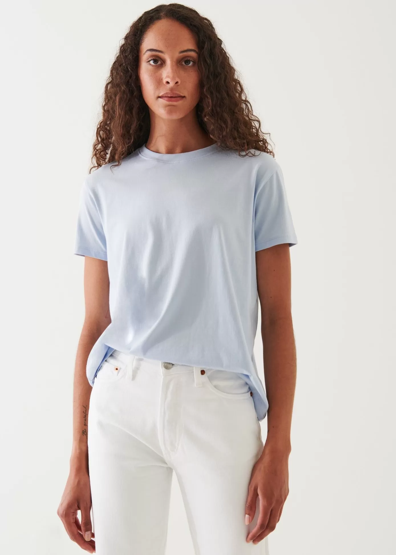 PATRICK ASSARAF Pastel Iconic Pima Cotton Stretch Boyfriend T-Shirt Online