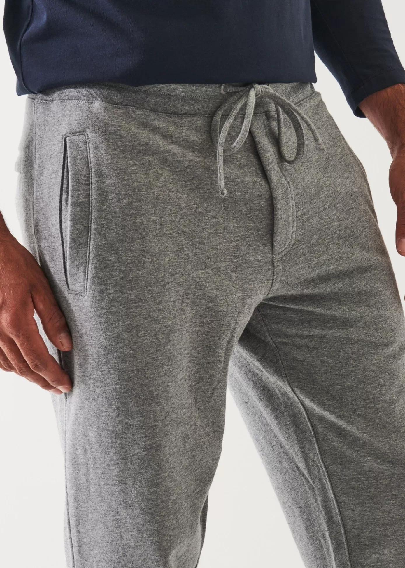 PATRICK ASSARAF Pima Cotton French Terry Fleece Jogger Sale