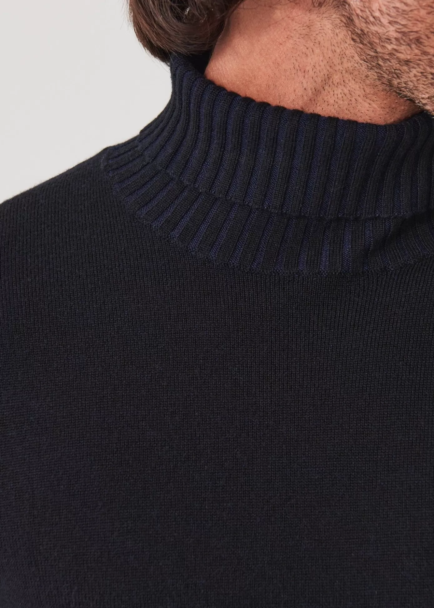 PATRICK ASSARAF Plaited Merino Wool Turtleneck Cheap