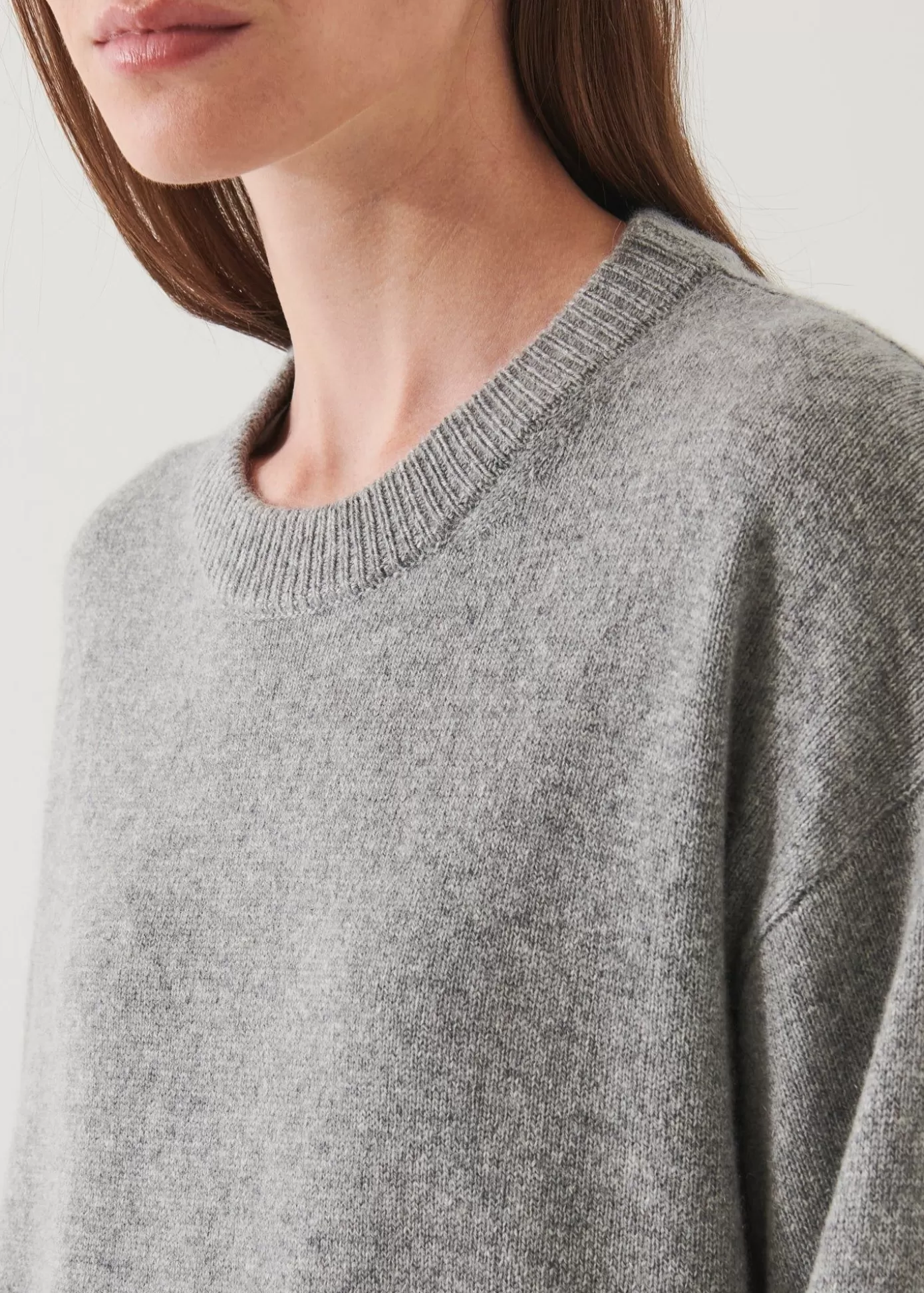 PATRICK ASSARAF Relaxed Cashmere Crewneck Discount