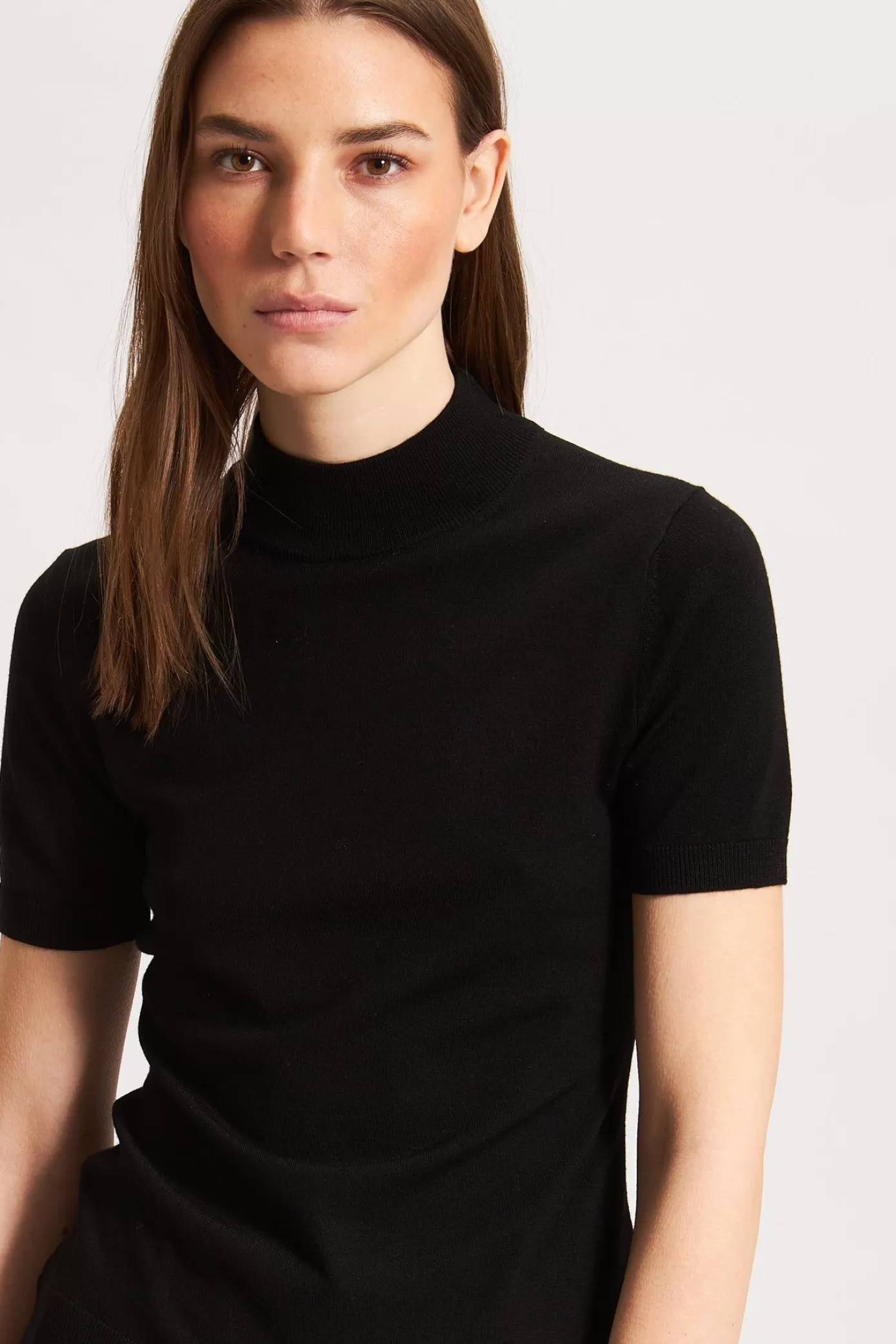 PATRICK ASSARAF Superfine Merino Mock Neck Outlet