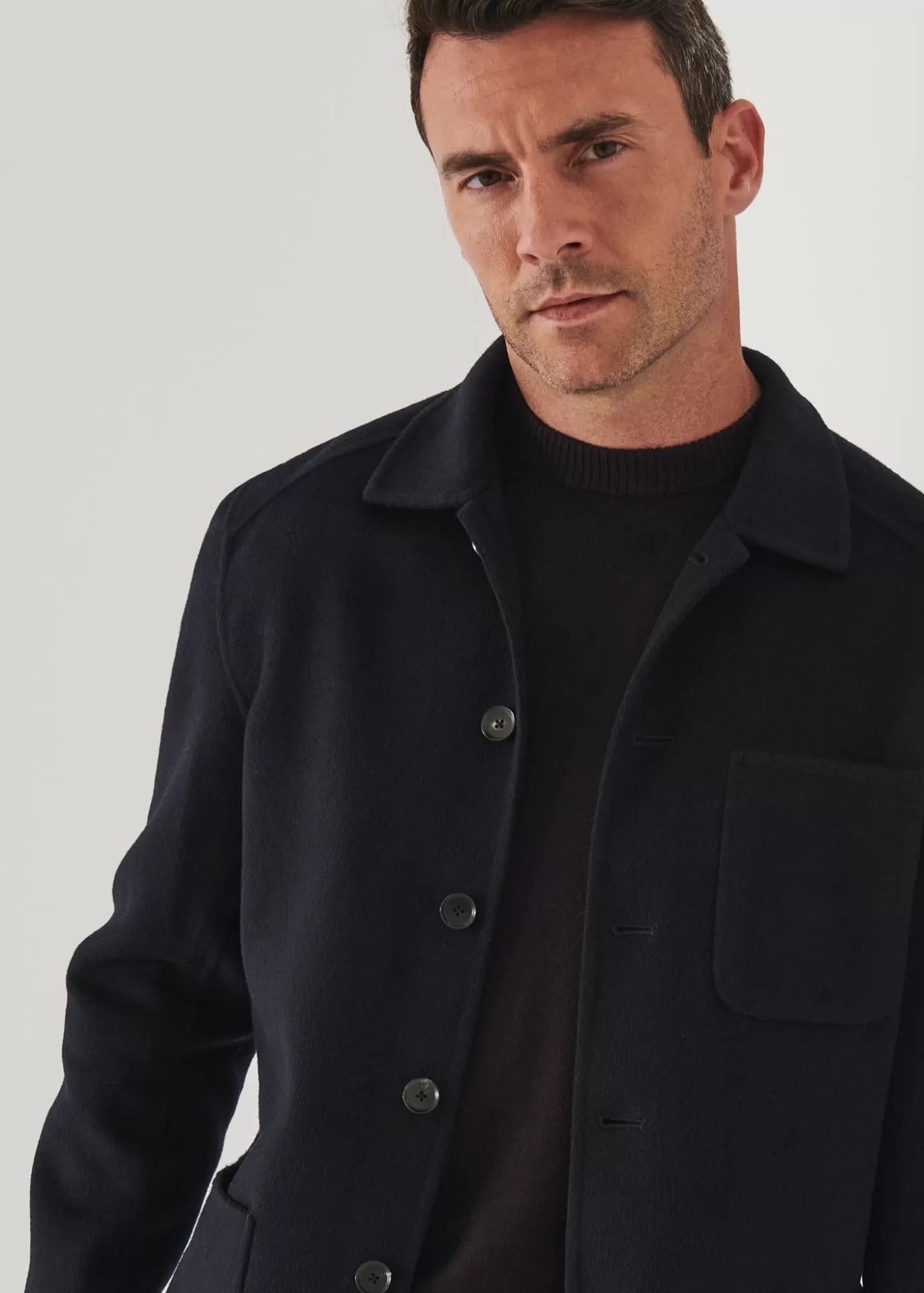 PATRICK ASSARAF Wool Cashmere Chore Jacket Online